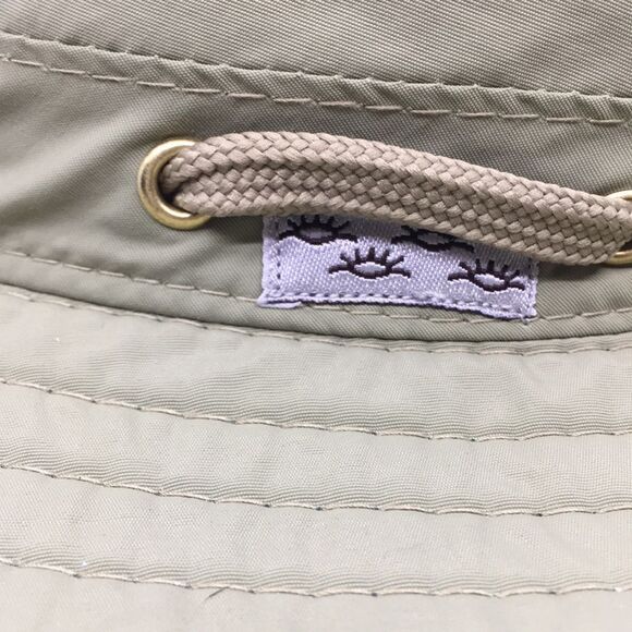 Cov-Ver Your World Nylon Canvas Breeze Floating Boating Hat Sz Medium - Picture 5 of 15